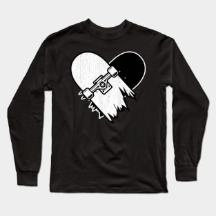 I Love Skate Boarding Long Sleeve T-Shirt